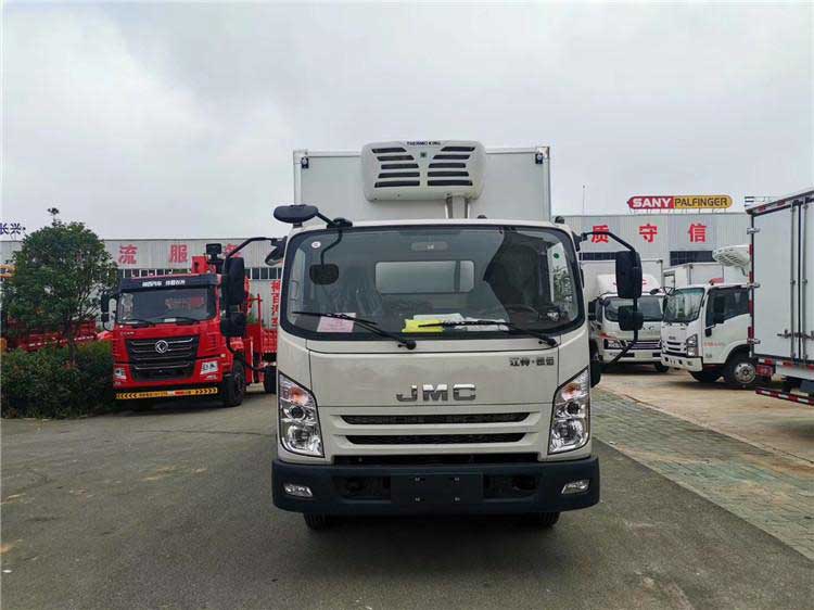新款江鈴凱運4.2米冷藏車參數-專業廠家