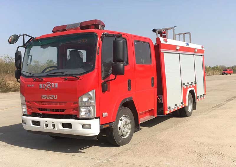 新款最新五十铃3.5吨水罐消防车质量好送车上门品质保证