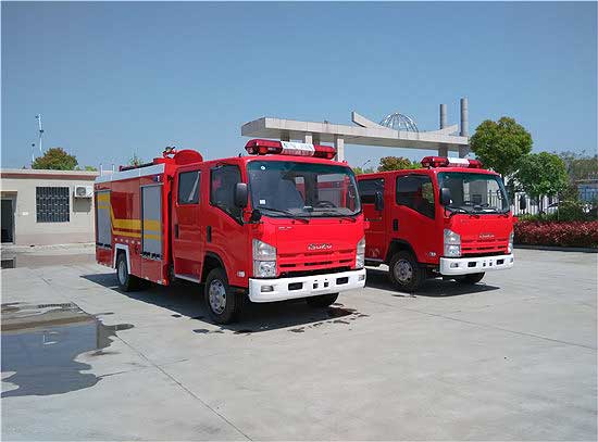 五十铃700P3吨泡沫消防车品质保证 配置齐全
