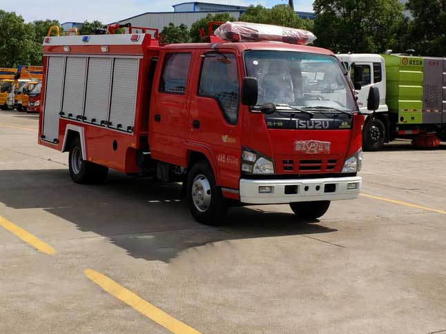 國六國6慶鈴五十鈴600P3噸泡沫消防車高品質、推薦車型、廠價直銷