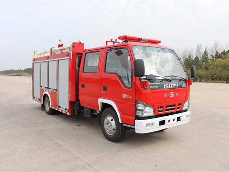 新款庆铃五十铃600P3吨泡沫消防车资质齐全-质量好-厂家直供