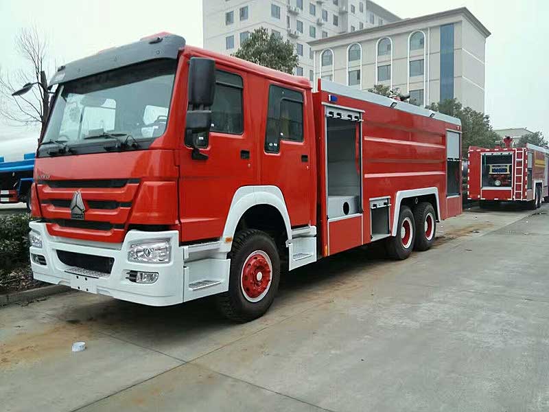 新款2021款16噸泡沫消防車_重汽豪沃后雙橋泡沫消防車高品質廠家直銷