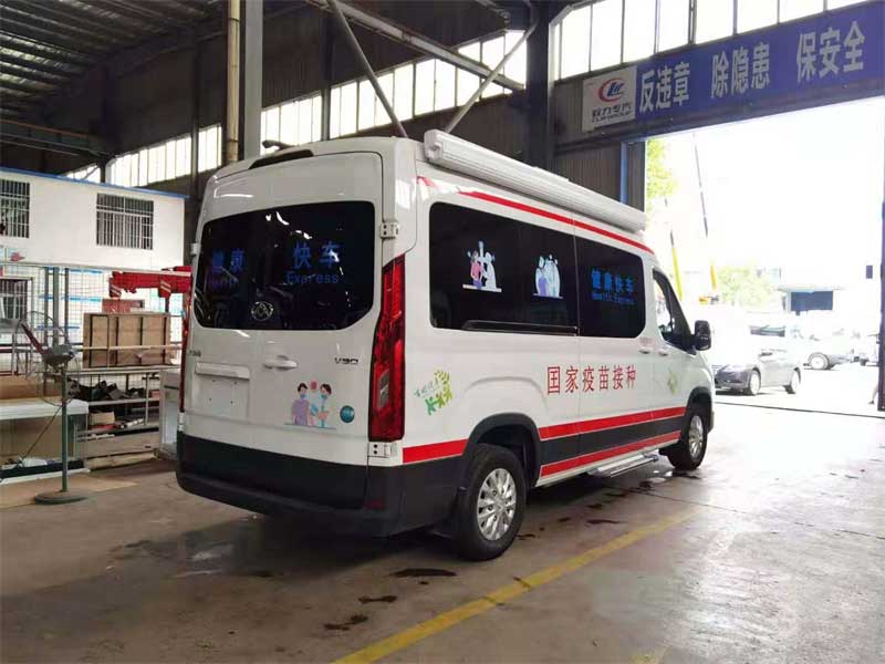 疫苗接種醫療車_山西忻州上汽大通V90醫療車專業廠家-資質齊全-車輛實拍