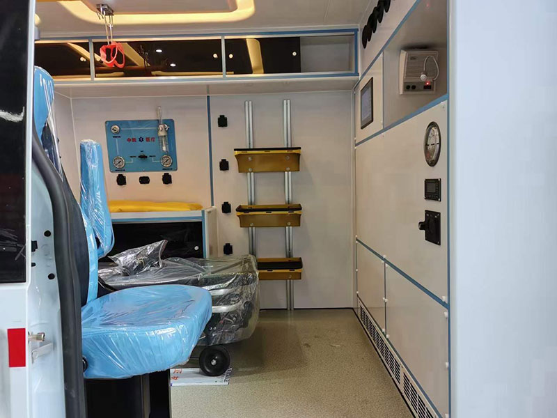 [熱門車型]藍牌一體化模具負壓救護車_福特新時代全順V348救護車廠價直供
