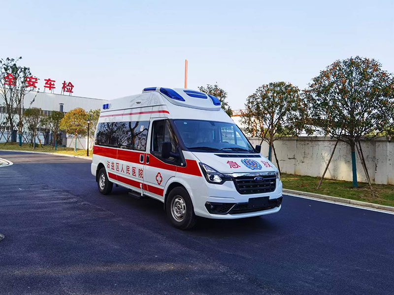 國6最新新時代全順V348一體化模具負壓救護車推薦車輛