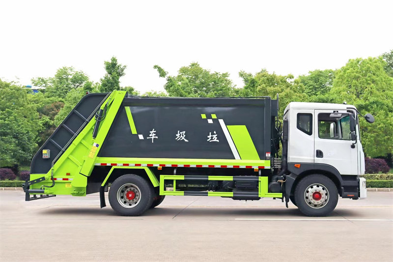 国6东风多利卡D9_12方压缩式垃圾车配置-生产厂家