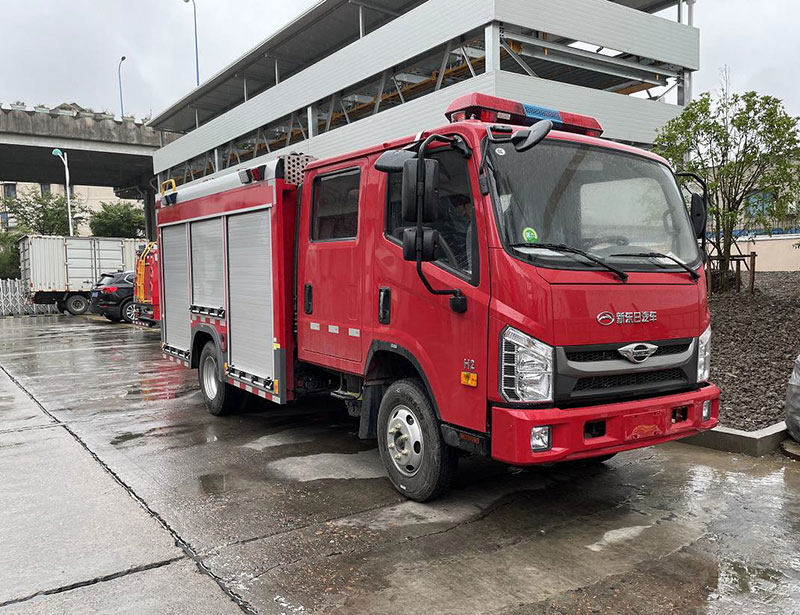 国六国6福田康瑞H2_2.5方水罐消防车生产厂家-购买-车辆配置