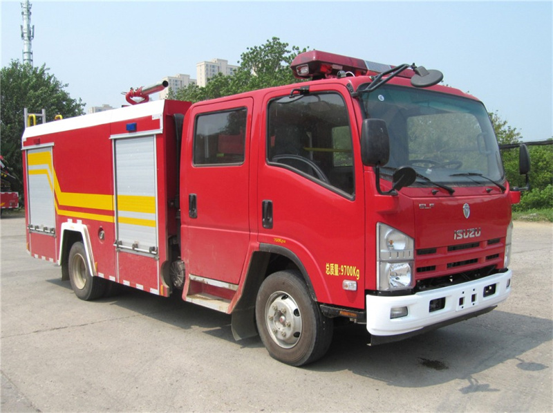 [推薦車型]慶鈴五十鈴3.5噸水罐消防車價格表-哪里賣-性價比高