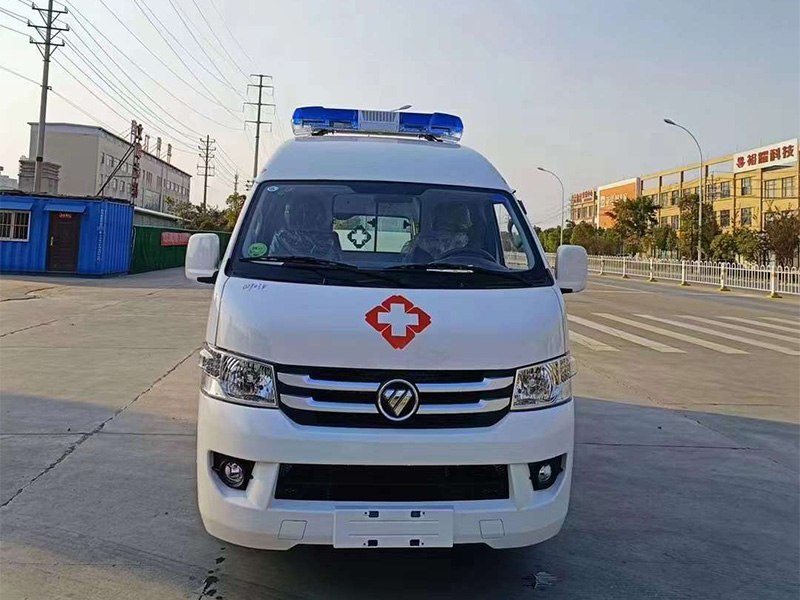 最新福田风景G7监护型救护车多少钱一辆