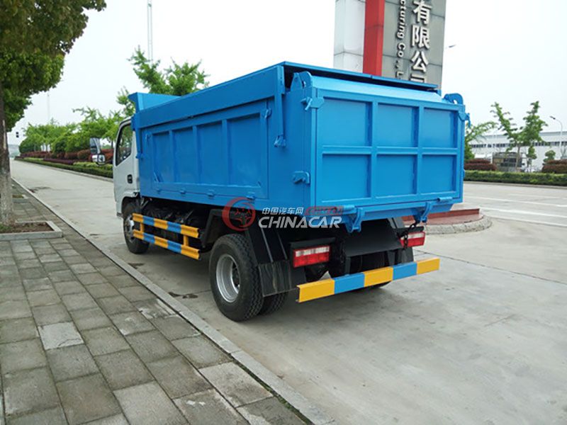 东风福瑞卡5方自卸式垃圾车实拍图片