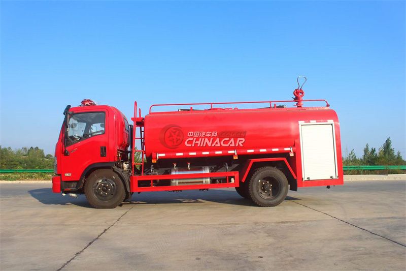 国六东风福瑞卡8吨消防洒水车实拍图片