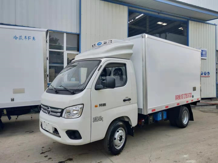 吃货的福利来了，福田祥菱M1冷藏车发车浙江，专业用于海鲜运输