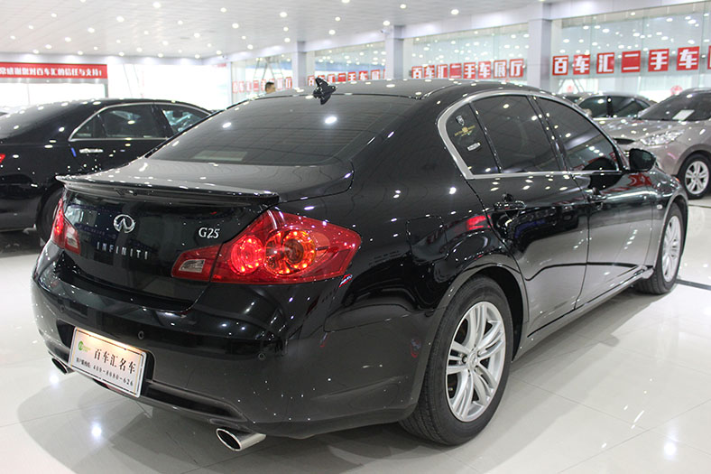 【无锡】英菲尼迪G系 2013款 G25 Sedan STC限量版 价格23.80万 二手车
