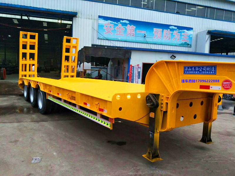 【北京】厂家专业挖掘机运输挂车 拖车 勾机板半挂车 价格0.00万 二手车