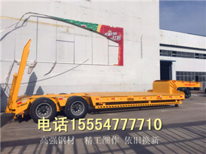 【肇庆】低平板  挖掘机板 大板  13.75米二手新车 价格7.00万 二手车