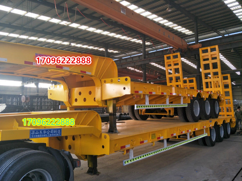 订做10.5米 12米 13米挖掘机运输车全国发货