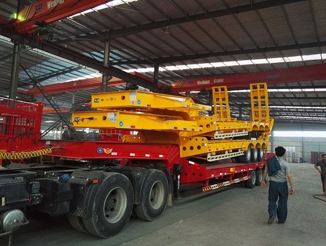 安徽铜陵 专业订做低平板运输车 挖掘机专用车