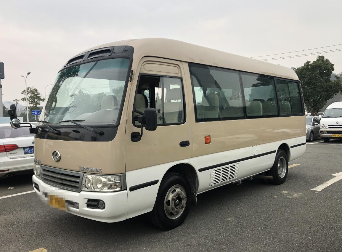 【宁波】金龙仿考斯特19座客车 价格6.98万 二手车