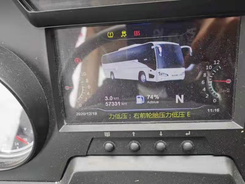 【深圳】国五有营运档案中门安全门气囊海格客车 价格26.80万 二手车