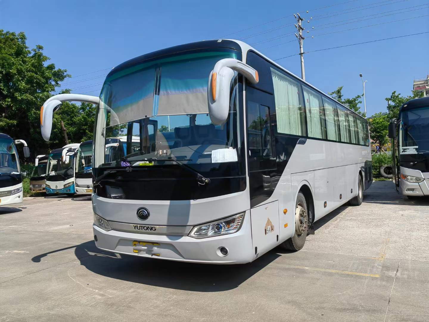 深圳2018年1月 國五非營運54座零投資宇通6125型客車 二手車