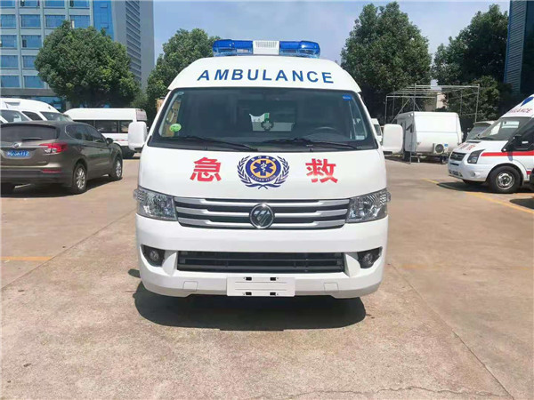 汽油版和柴油版救護車性能參數-福田G7負壓救護車市場批發價