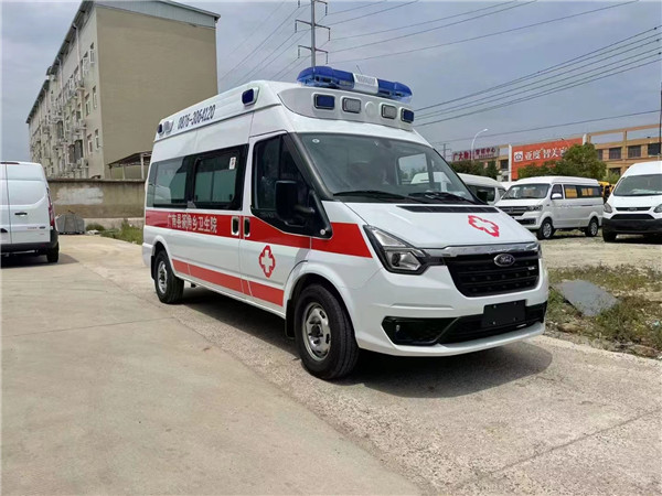 120急救車品牌福特全順V348救護車最低多少錢起售