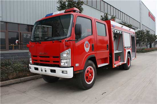 新款慶鈴五十鈴700P3噸泡沫消防車車型配置廠家直銷價格