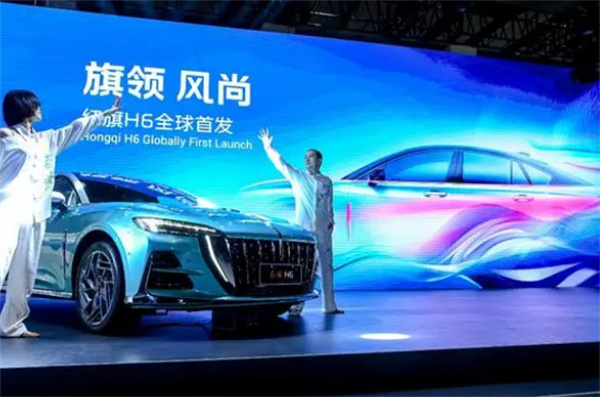 中國品牌爆款新車又添一員 紅旗H6廣州車展首發亮相