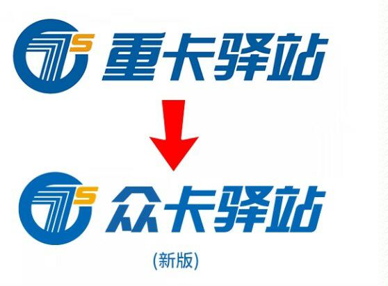 众卡驿站商标全新升级！全力打造中国商用车市场养护平台