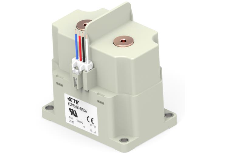 TE Connectivity 工业事业部推出高性能ECP系列高压直流接触器