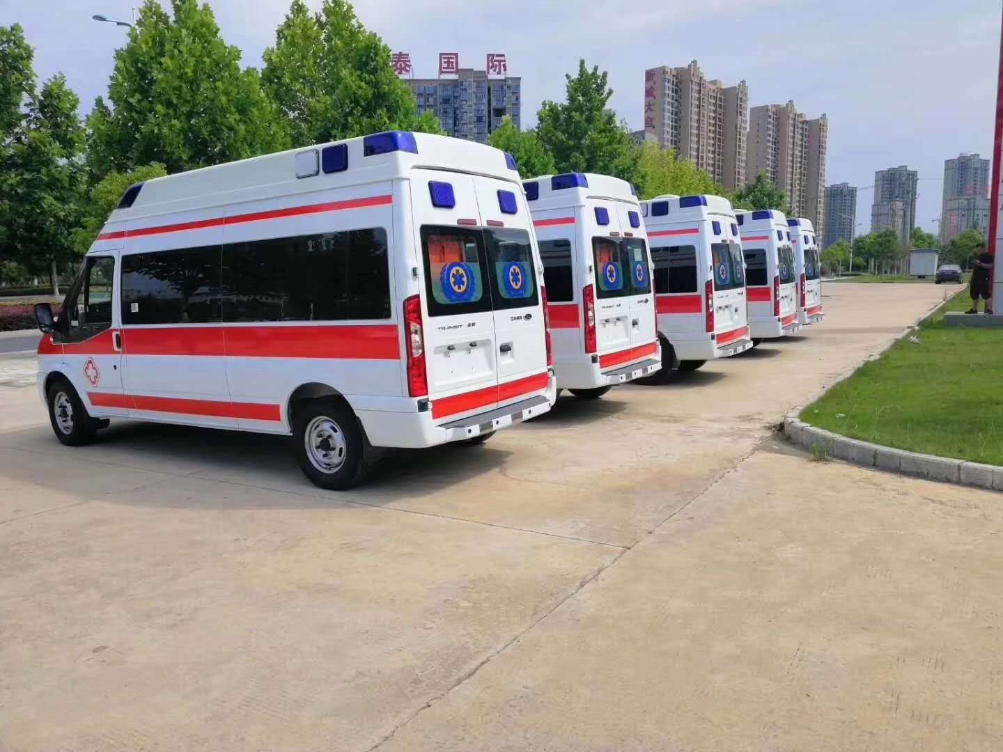 奔驰新威霆国六救护车-奔驰带负压急救车-防疫120急救车