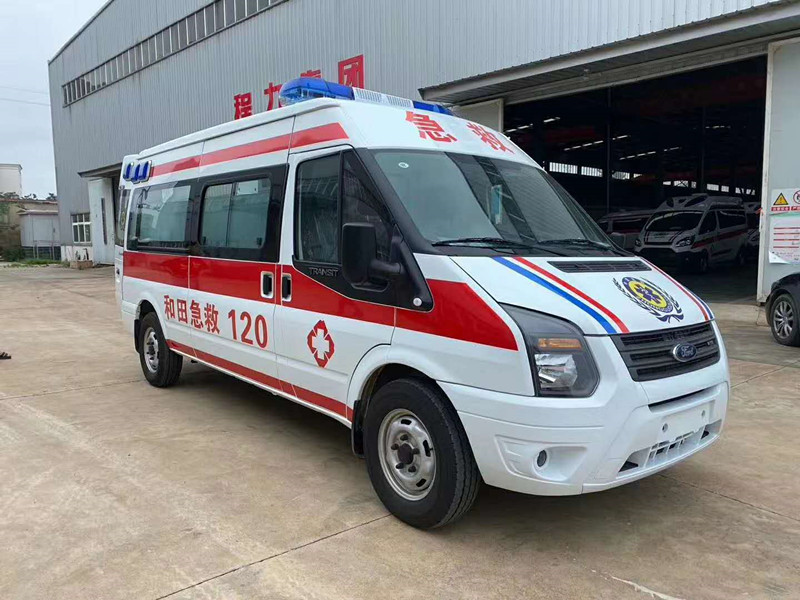 国六江铃348负压监护型救护车