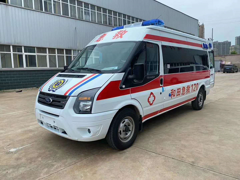 国六江铃348负压监护型救护车