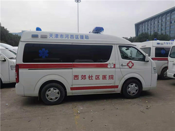 福田普通型救护车 G9负压监护型救护车 120医疗抢救车