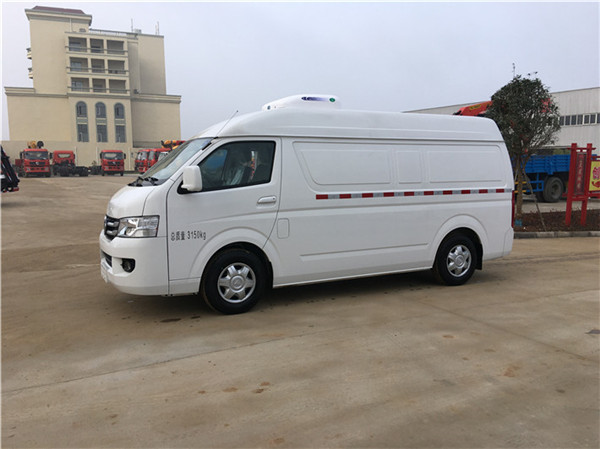 福田G7面包冷藏车 双排座面包冷藏车 疫苗药品运输车