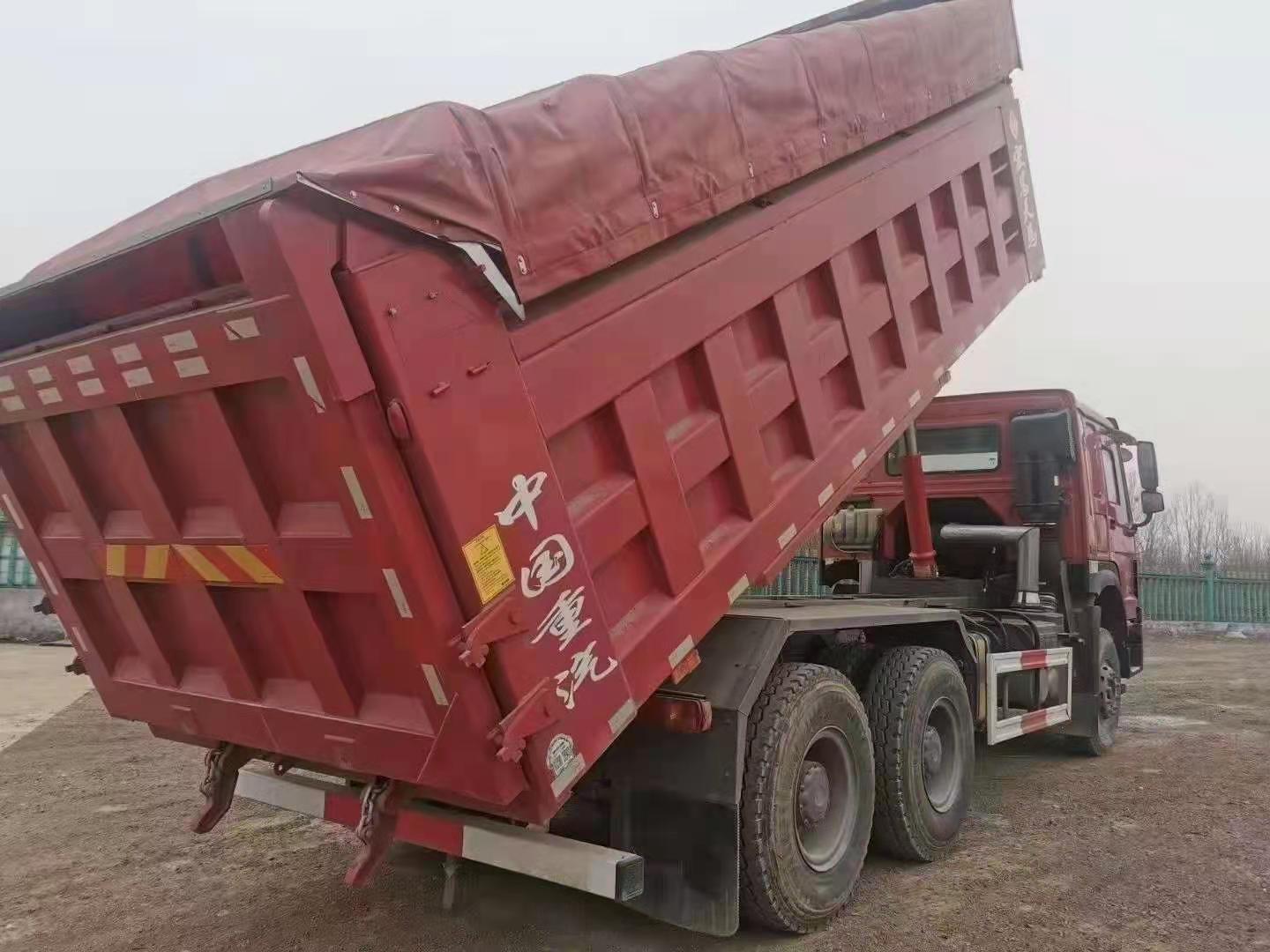 重汽371马力 国二大泵自卸车 5.8米大箱可出口