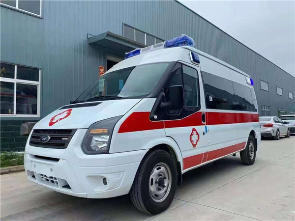福特救护车 国六福特V348救护车 120急救车监护型