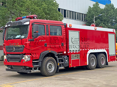 国六豪沃12吨泡沫消防车