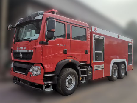 國六豪沃12噸水罐消防車